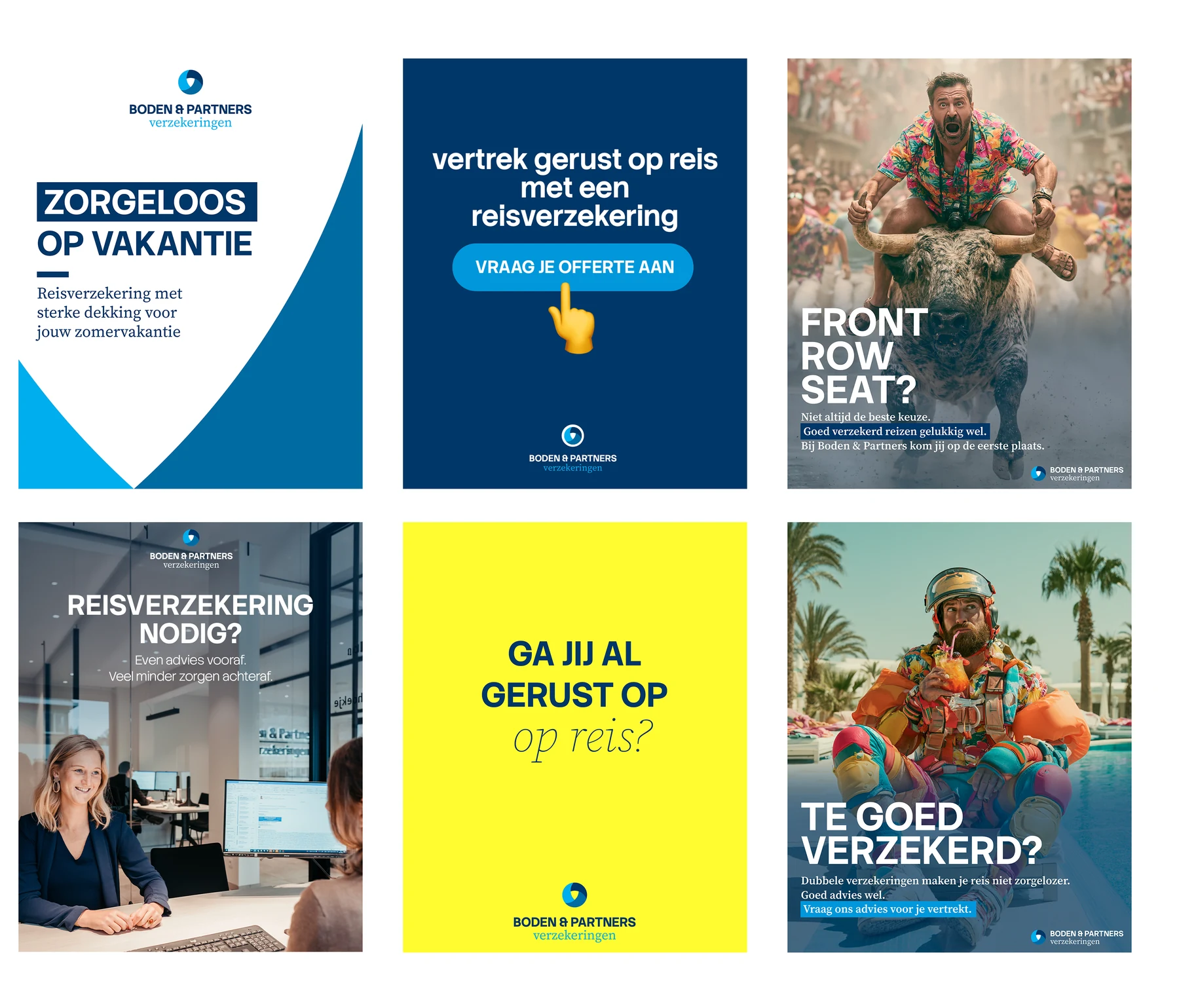 Socialmediacampagne over reisverzekeringen voor Boden & Partners